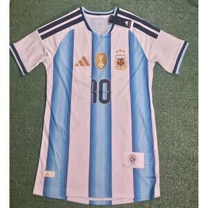 Argentina 2026 World Cup Home Jersey  Messi #10 (Player Version)  Size Large